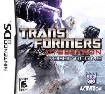 Transformers - War for Cybertron - Decepticons (USA) (En,Fr) box cover front